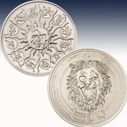 1 x 1 Oz Silver Round Intaglio Mint...