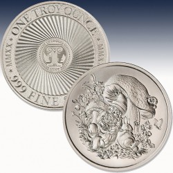 1 x 1 Oz Silver Round Inaglio Mint...