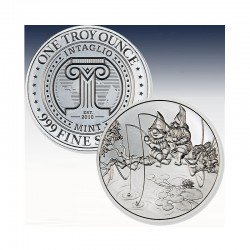 1 x 1 Oz Silver Round Inaglio Mint...