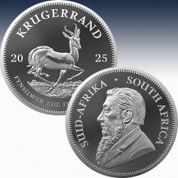 1 x 1 oz Silbermünze Südafrika...