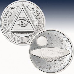 1 x 1 Oz Silver Round Intaglio Mint...