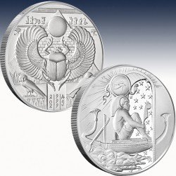 1 x 2 oz Silverround Egyptian Gods...