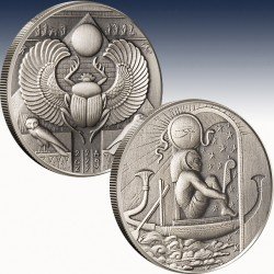 1 x 2 oz Silverround Egyptian Gods...