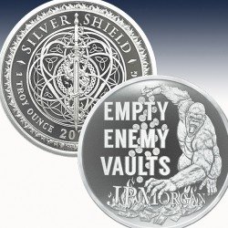 1 x 1 oz Silver Round Golden State...