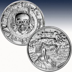 1 x 2 oz Silver Round Privateer...
