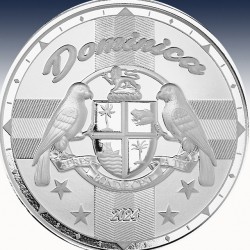 1 x 1 oz Silbermünze 2$ Nature Isel...
