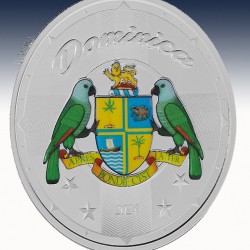 1 x 1 oz Silbermünze 2$ Nature Isel...