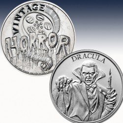 1 x 1 Oz Silverround Intaglio Mint...