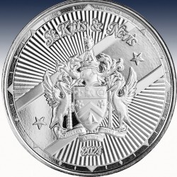 1 x 1 oz Silbermünze 2$...