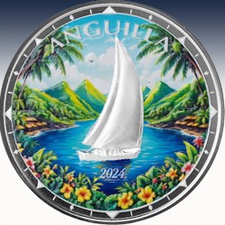 1 x 1 oz Silbermünze 2$ Eastern...
