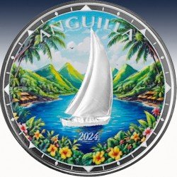 1 x 1 oz Silbermünze 2$ Eastern...