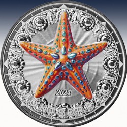 1 x 1 oz Silbermünze 2$ Montserrat...