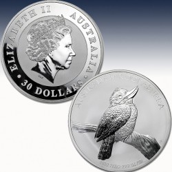 1 x 1 Kg Silbermünze 30$ Australien...