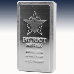 1 x 10 oz Silver Bar Scottsdale...