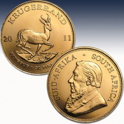 1 x 1 Oz Goldmünze Südafrika...