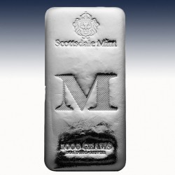 1 x 1000 Gramm  Silver Bar Scottsdale...