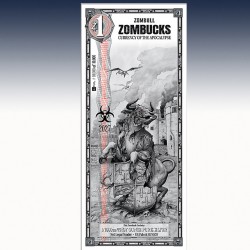 1 x 1/1000 Silver Zombucks World...