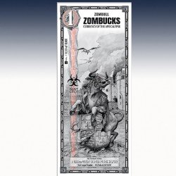 1 x 1/1000 Silver Zombucks World...