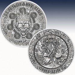 1 x 1 Oz Silver Round Intaglio Mint...