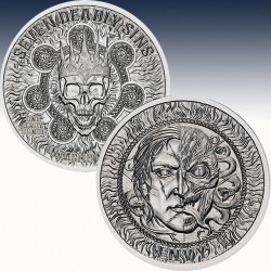 1 x 1 Oz Silver Round Intaglio Mint...
