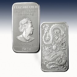 1 x 1 oz Silbermünzbaren 1$...