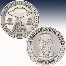 1 x 1 Oz Silver Round Intaglio Mint...