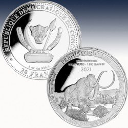 1 x 1 oz Silbermünze 20 FRA...