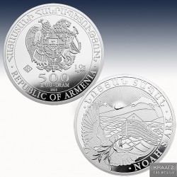 1 x 1 oz Silbermünze 500 Dram...