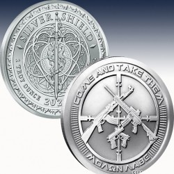 1 x 1 x 1 oz Silverround Silver...