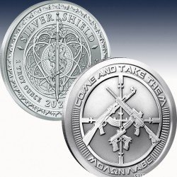 1 x 1 x 1 oz Silverround Silver...