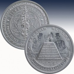 1 x 1 oz Silver Round Silver Shield...