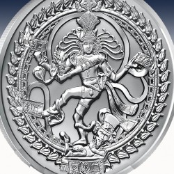 1 x 1 oz Silverround Silver Shield...