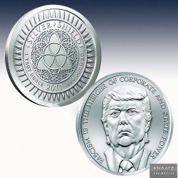 1 x 1 oz Silverround Silver Shield...
