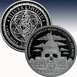 1 x 1 oz Silver Round Silver Shield...