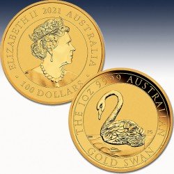 1 x 1 Oz Goldmünze 100$ Australien...