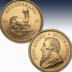 1 x 1 Oz Goldmünze Südafrika...