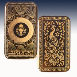 1 x 1 oz Gold Bar Scottsdale Mint...