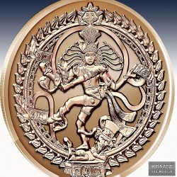 1 x 1 oz Copperround Silver Shield...