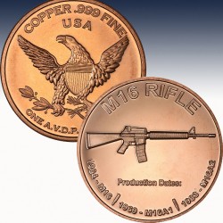 1 x 1 oz Copper Round Private Mint...