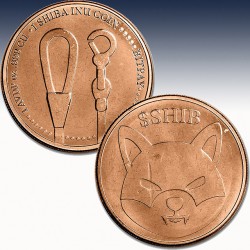 1 x 1 oz Copper Round 9Fine Mint...