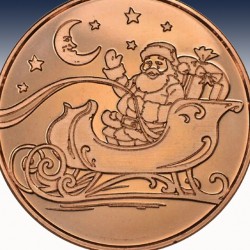 1 x 1 oz Copper Round Private Mint...