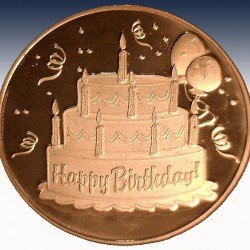 1 x 1 oz Copper Round Private Mint...