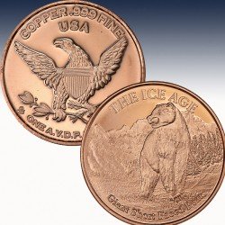 1 x 1 oz Copper Round Private Mint...