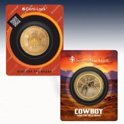 1 x 1oz Goldmünze Scottsdale Mint...