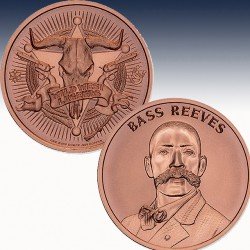 1 x 1 oz Copper Round Intaglio Mint...