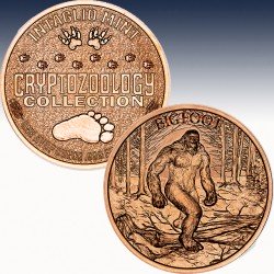 1 x 1 oz Copper Round Intaglio Mint...