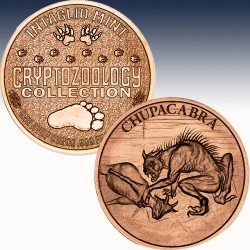 1 x 1 oz Copper Round Intaglio Mint...