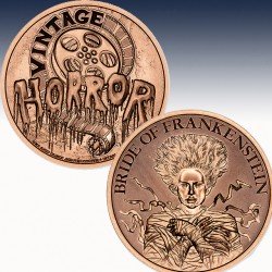 1 x 1 oz Copper Round Intaglio Mint...