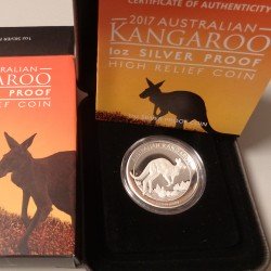 1 x 1 Oz Silbermünze 1$ Australien...