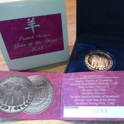 1 x 1 oz Silbermünze 1000SH Republic...